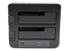StarTech.com Dual-Bay USB 3.0 eSATA to SATA Hard Drive Docking Station, USB Hard Drive Dock, External 2.53.5 SATA IIIIII, SSDHDD Docking Station, Hot-Swap Hard Drive Bays - Top-Loading - Speicher-Controller - 2.5", 3.5" (6.4 cm, 8.9 cm)