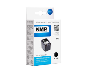 KMP H47 - 14 ml - black - compatible - ink cartridge...