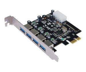 Longshine LCS-6380-4-USB adapter-PCIe 2.0