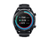 Huawei Watch GT Sport - 46.5 mm - schwarzes Edelstahl - intelligente Uhr mit Riemen - Silikon - Graphitschwarz - Handgelenkgröße: 140-210 mm - Anzeige 3.53 cm (1.39")