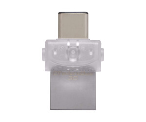 Kingston DataTraveler microDuo 3C - USB-Flash-Laufwerk -...