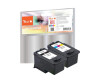 Peach Spar Pack - 2er-Pack - Schwarz, Farbe (Cyan, Magenta, Gelb)