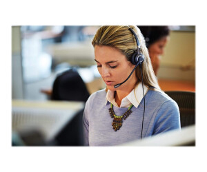 Jabra BIZ 2400 II USB Mono CC - Headset - On-Ear
