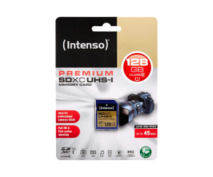 Intenso Premium - Flash-Speicherkarte - 128 GB
