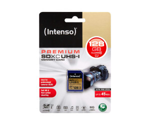Intenseo Premium - Flash memory card - 128 GB