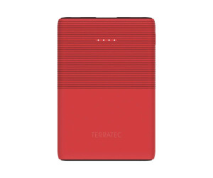 TerraTec P50 Pocket - Powerbank - 5000 mAh - 2.1 A - 2...