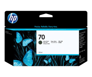 HP 70 - 130 ml - mattschwarz - original - DesignJet