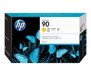 HP 90 - 400 ml - with a high capacity - yellow - original
