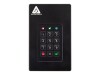 Apricorn Aegis Fortress L3 - Festplatte - verschlüsselt - 4 TB - extern (tragbar)