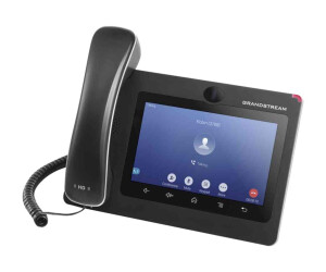 Grandstream GXV3370 - IP video telephone - with digital camera, Bluetooth interface - IEEE 802.11a/b/g/n (Wi -Fi)