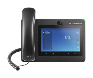 Grandstream GXV3370 - IP-Videotelefon - mit Digitalkamera, Bluetooth-Schnittstelle - IEEE 802.11a/b/g/n (Wi-Fi)