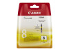 Canon CLI-8Y - Gelb - original - Blister mit Diebstahlsicherung