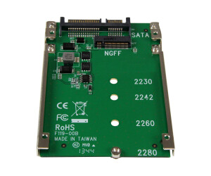 StarTech.com M.2 SSD auf 2.5 Zoll SATA Adapter / Konverter