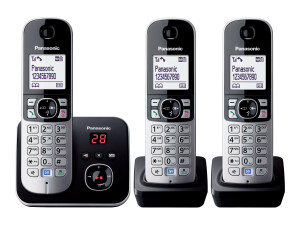 Panasonic KX-TG6823 - Schnurlostelefon - Anrufbeantworter...
