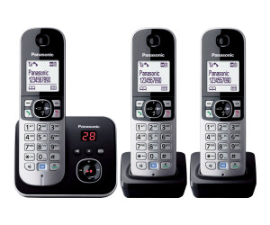 Panasonic KX-TG6823 - Schnurlostelefon - Anrufbeantworter...