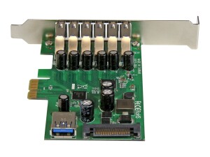 StarTech.com 7 Port PCI Express USB 3.0 Karte - PCIe USB...