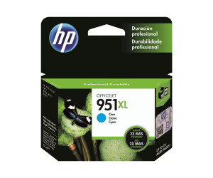 HP 951XL - 24 ml - Hohe Ergiebigkeit - Cyan - original