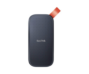 SanDisk Portable - SSD - 2 TB - extern (tragbar) - USB 3.2 Gen 2 (USB-C Steckverbinder)