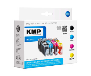 KMP Multipack H108V - 4 -pack - black, yellow, cyan, magenta
