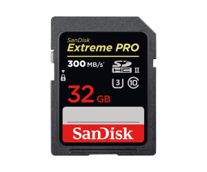 SanDisk Extreme Pro - Flash-Speicherkarte - 32 GB