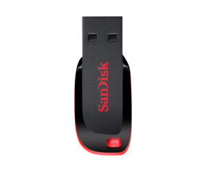 SanDisk Cruzer Blade - USB-Flash-Laufwerk - 16 GB - USB...