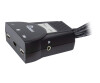 Inter-Tech Argus KVM-LS-21HA HDMI - KVM-/Audio-Switch - 2 x KVM/Audio