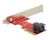 Delock PCI Express x4 Card > 1 x internal SFF-8643 NVMe - Speicher-Controller - 2.5" (6.4 cm)