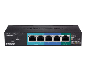 Trendnet TPE TG50ES - Switch - Smart - 5 x 10/100/1000...