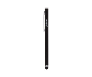 Inline stylus for cell phone, tablet - black