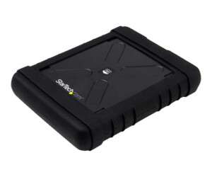 StarTech.com USB 3.0 auf 2,5 SATA 6Gbps / SSD Festplattengehäuse mit UASP - 2,5 Zoll (6,4cm)