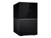 WD My Book Duo WDBFBE0200JBK - Festplatten-Array - 20 TB - 2 Schächte - HDD 10 TB x 2 - USB 3.1 (extern)