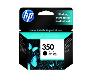 HP 350 - 4.5 ml - Schwarz - original - Tintenpatrone