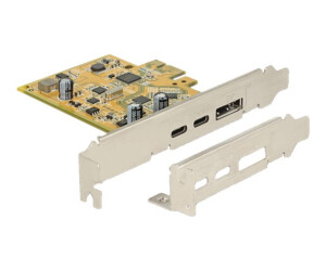 Delock PCI Express Card&gt; 1 x External USB Type-C 3.1...