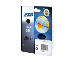 Epson 266 - 5.8 ml - black - original - blister with RF...