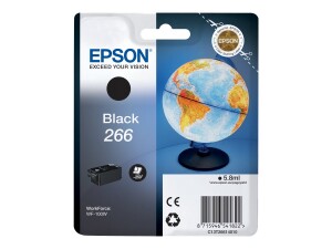 Epson 266 - 5.8 ml - Schwarz - original - Blister mit...