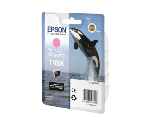Epson T7606 - 26 ml - Vivid Light Magenta - Original