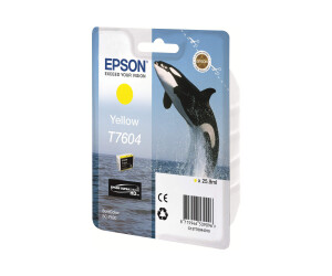 Epson T7604 - 26 ml - Gelb - Original - Blisterverpackung