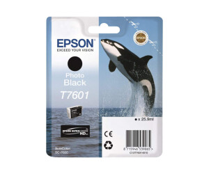 Epson T7601 - 26 ml - Photo schwarz - original