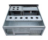 Inter-Tech VALUE - Griff für Rackmontagegehäuse - 120 mm - Schwarz - 4U - 48.3 cm (19")