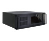 Inter-Tech VALUE - Griff für Rackmontagegehäuse - 120 mm - Schwarz - 4U - 48.3 cm (19")