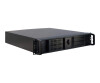 Inter-Tech IPC 2U-2098-SK - Rack-Montage - 2U - micro ATX - keine Spannungsversorgung (ATX)