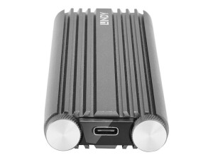 Lindy Speichergehäuse - M.2 - M.2 NVMe Card - USB 3.2 (Gen 2x2)