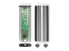 Lindy Speichergehäuse - M.2 - M.2 NVMe Card - USB 3.2 (Gen 2x2)