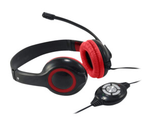 Equip Conceptronic CCHATSTARU2R - Headset - On-Ear