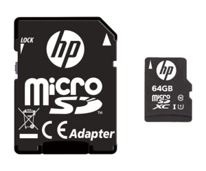 HP mi210 - Flash-Speicherkarte (microSDXC-an-SD-Adapter inbegriffen)