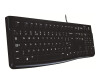 Logitech K120 - Tastatur - USB - Russisch