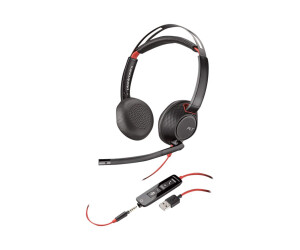Poly Blackwire 5220 - 5200 Series - Headset - On -ear