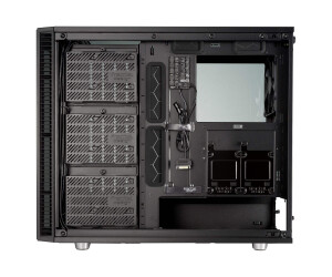 Fractal Design Define S2 Vision Blackout - Tower - Extended ATX - side part with window (glass)