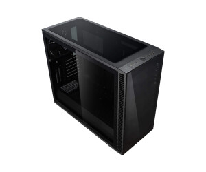 Fractal Design Define S2 Vision Blackout - Tower - Extended ATX - side part with window (glass)