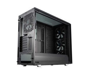 Fractal Design Define S2 Vision Blackout - Tower - Extended ATX - side part with window (glass)